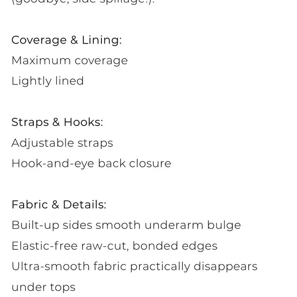 EUC Cacique Totally Smooth Full Coverage Bra in Baltic size 40 H - Picture 3 of 4